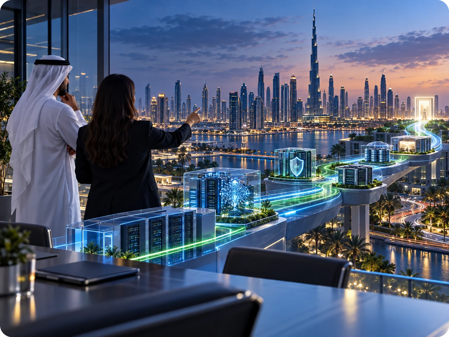 Dubai skyline